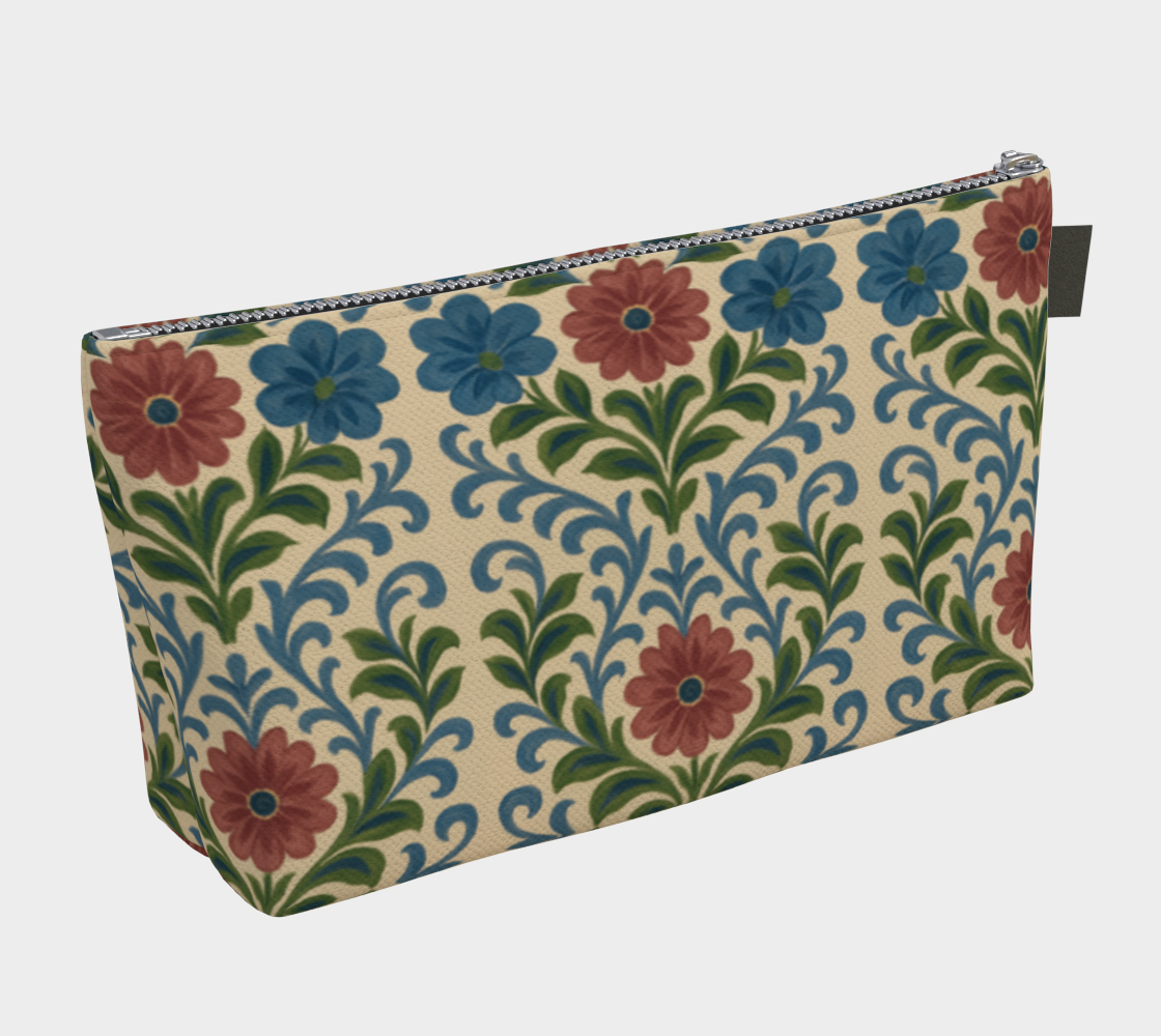 Jardin Provencale Blush Makeup Bag