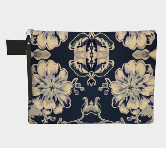Blue Fleur Zipper Carry-all (2025-09-16, 1:27 PM)
