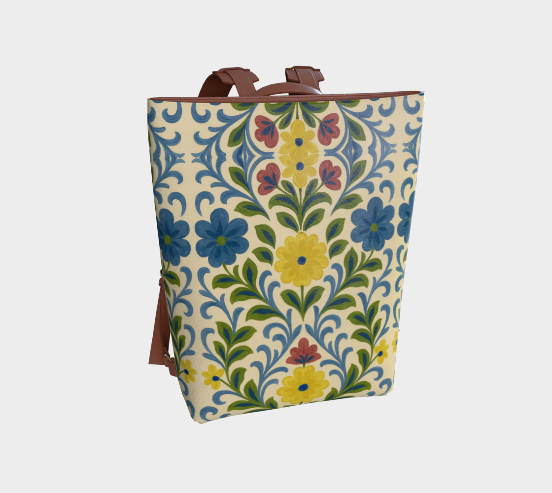 Jardin Provencale Goldenrod Backpack