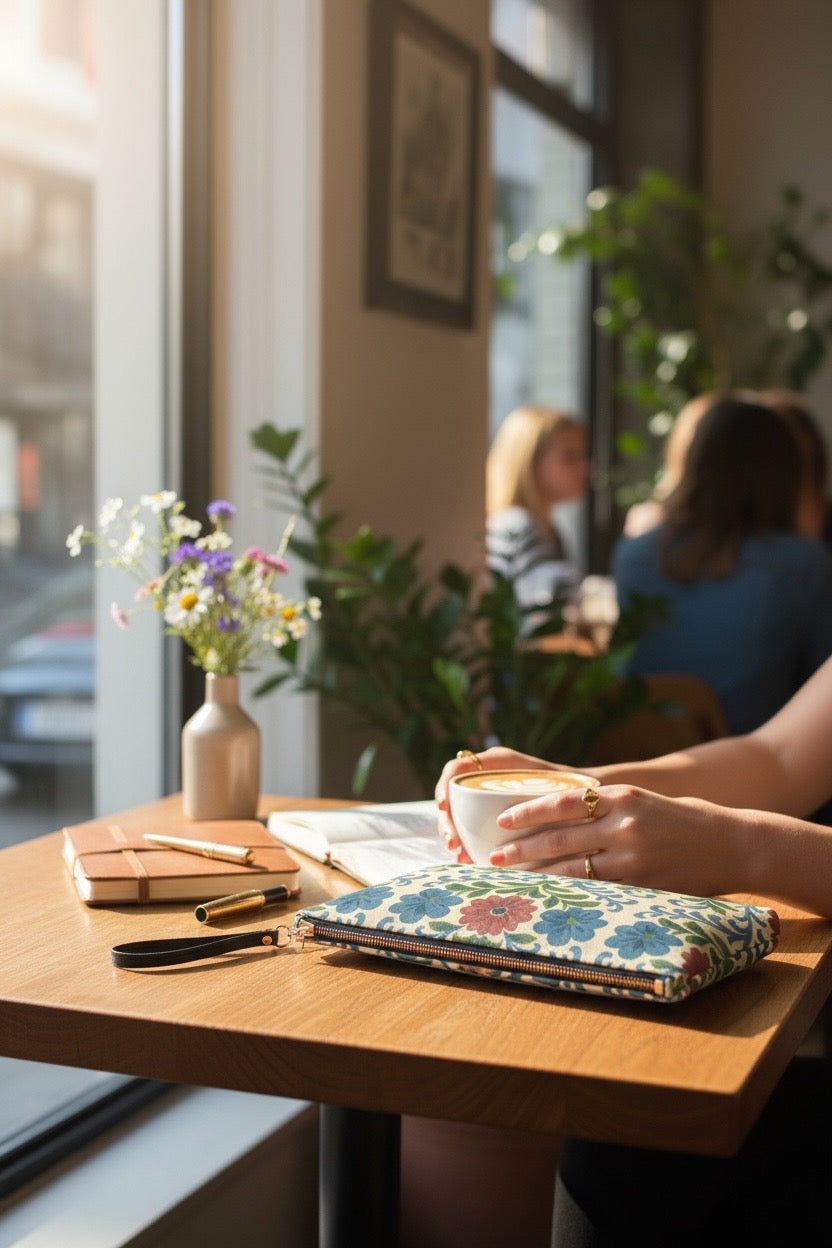 Jardin Provencale Blush Clutch
