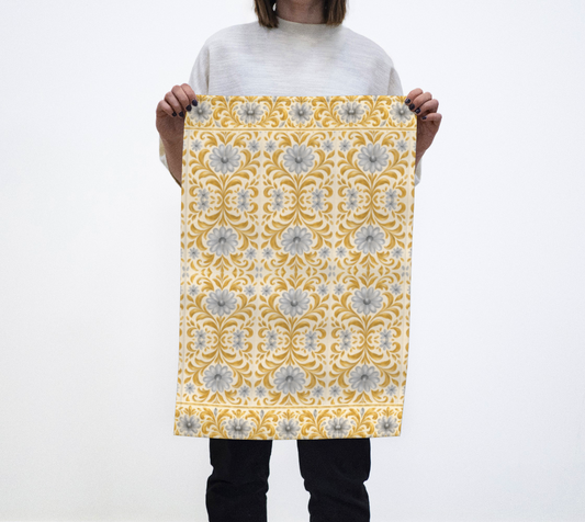 Gilded Garden Glass Breaking Towel