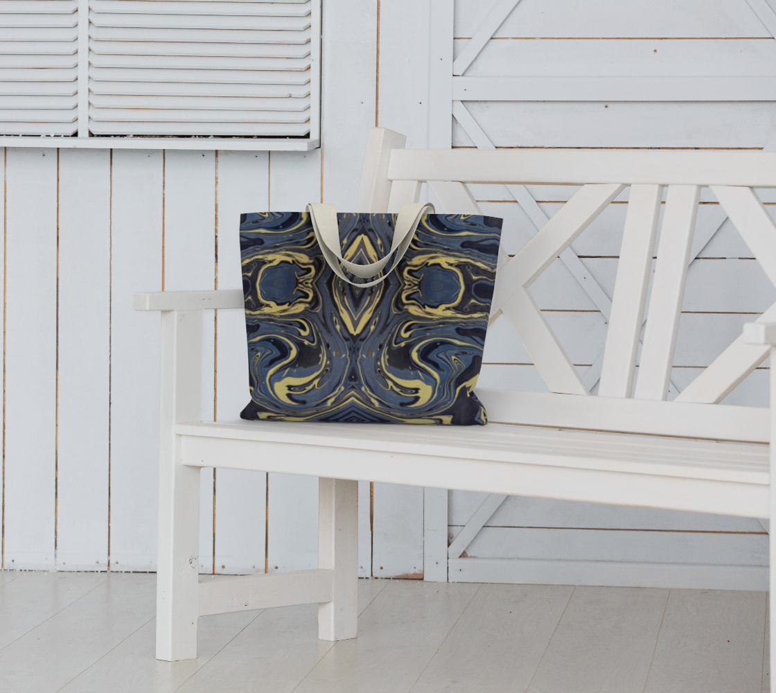 Mendocino Blues Diamond Tote Bag