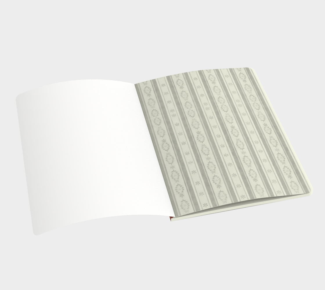 red petite fleur notebook
