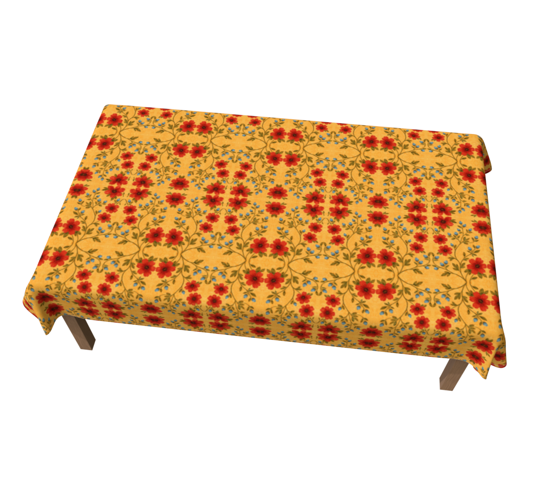 GOLDEN MEADOW  60 x 90 tablecloth