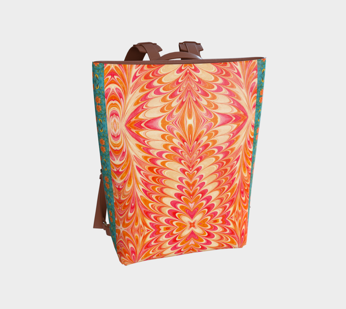 Tangerine Swirl Backpack