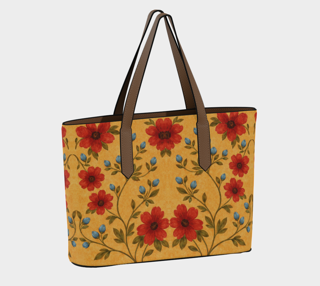 GOLDEN MEADOW LARGE VEGAN TOTE
