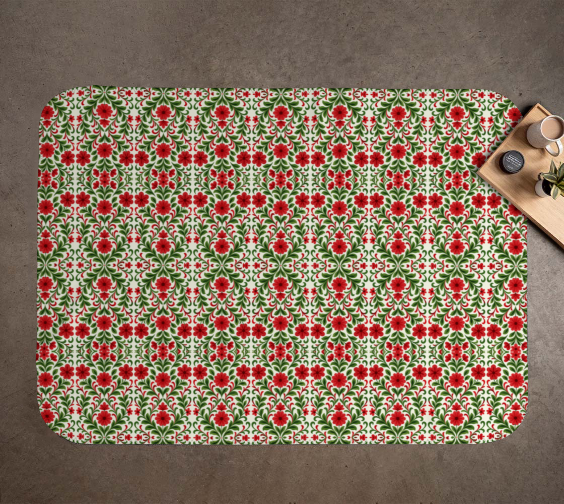 French Country Noel blanket