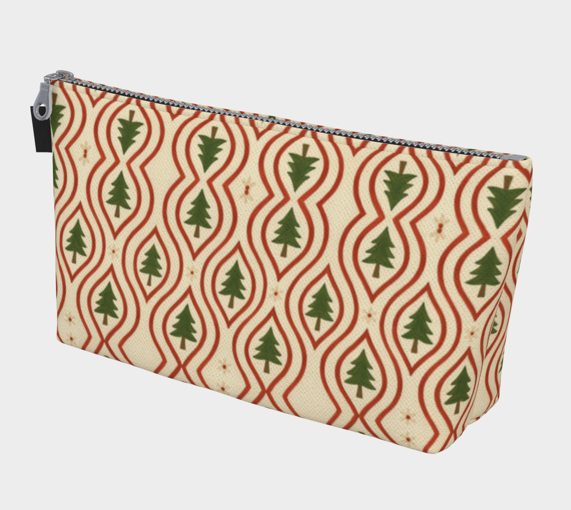 Evergreen Glow makeup bag