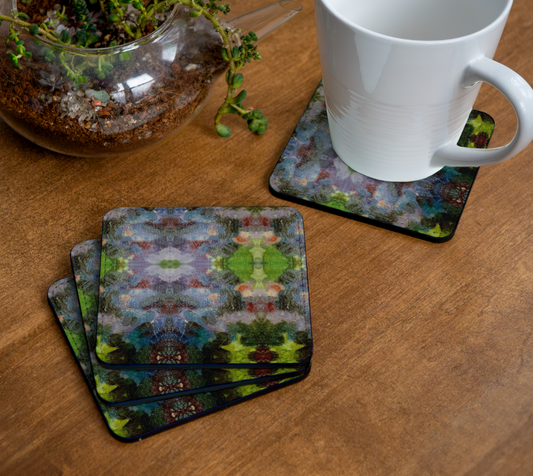 Lilac Waterlilies Coaster