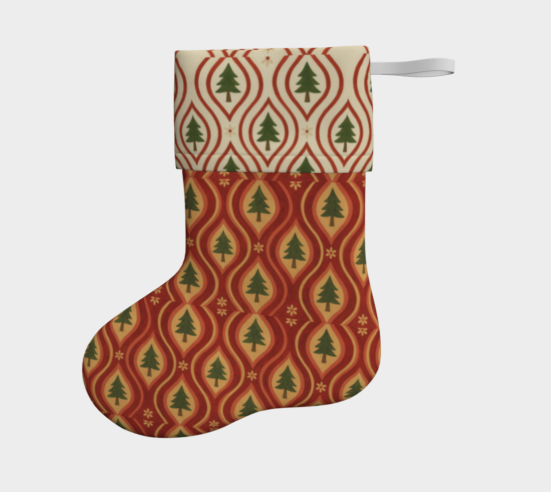 Hearthside Pines banded xmass trees stocking