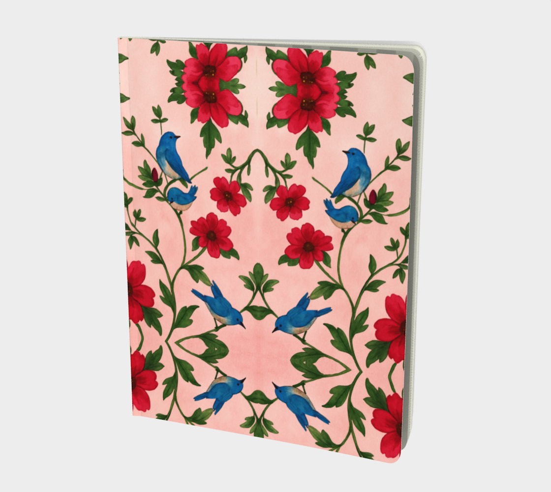 Songbird Bloom Pink Notebook