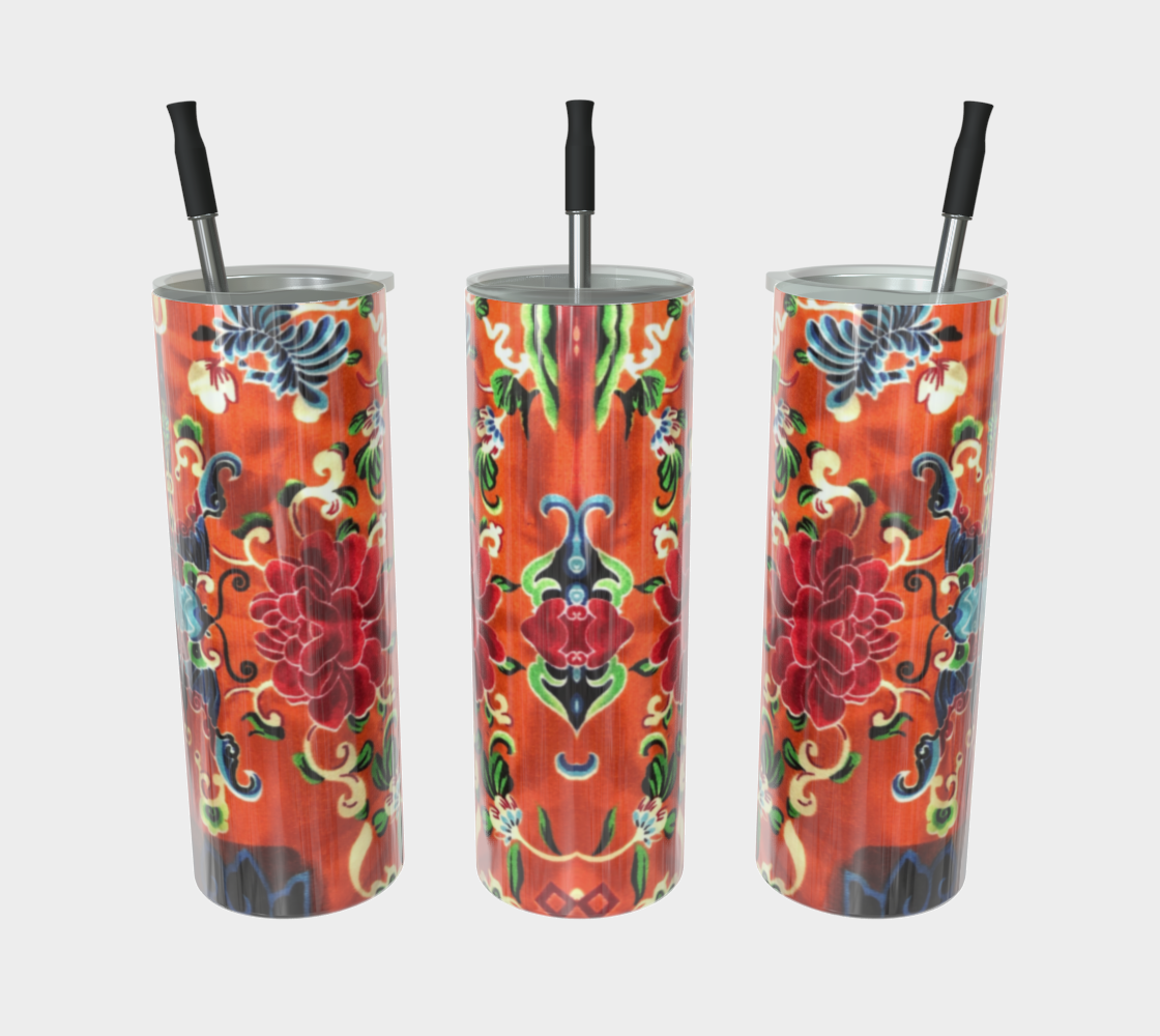 Jade and Flame Water Bottle