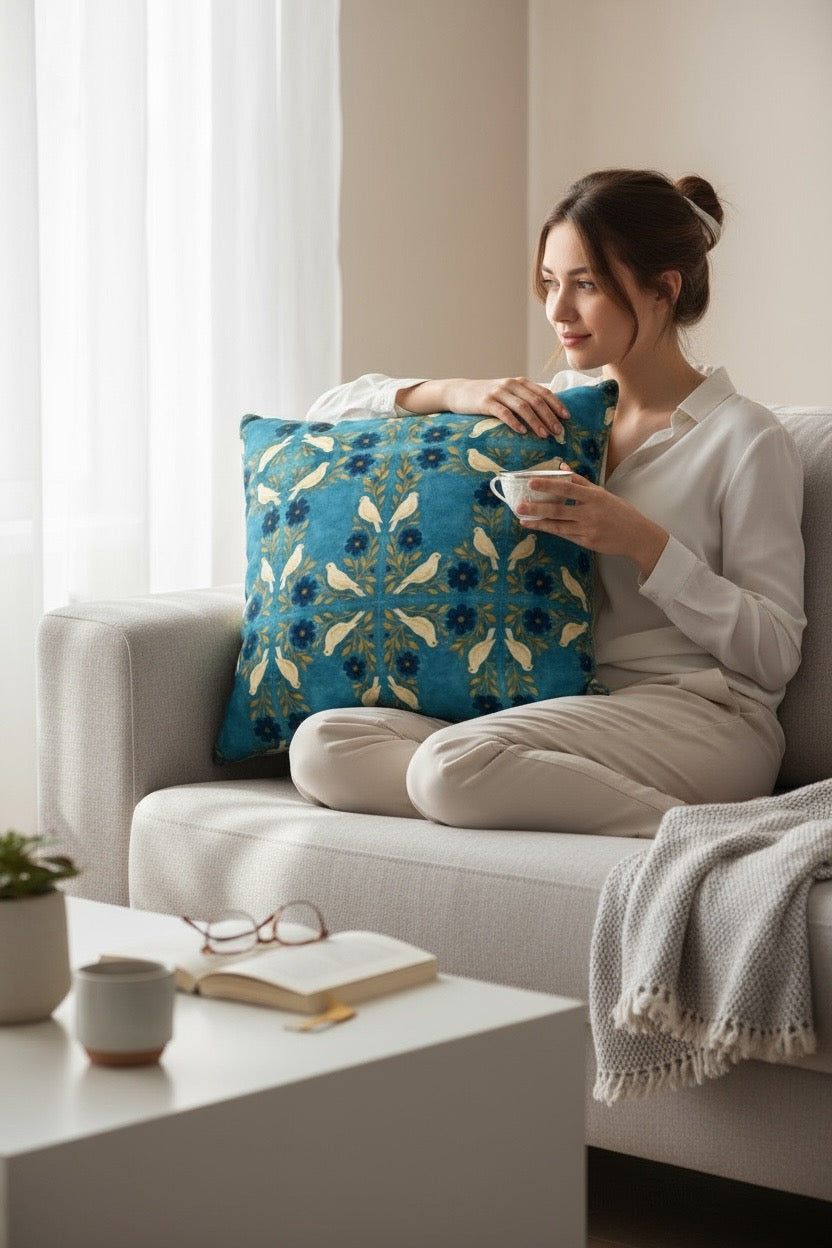 Doves of Peace 18 x 18 Pillow