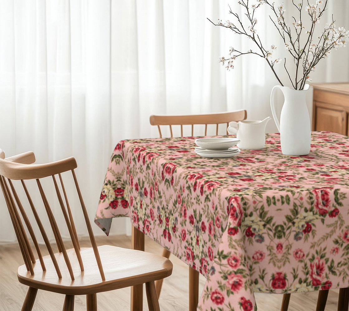 Rose Trellis 60 x 60 Tablecloth