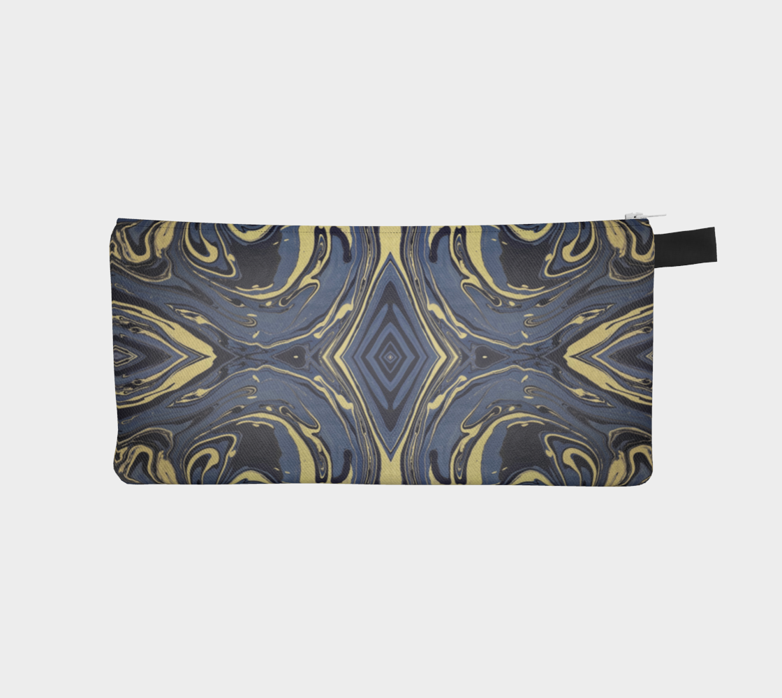 Mendocino Blues Diamond Pencil Case