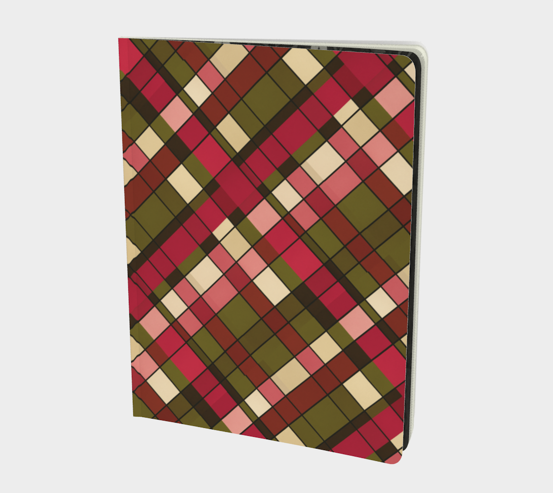 Plaid Harvest Notebook