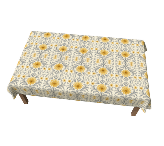 Silver Garden 60 x 90 tablecloth