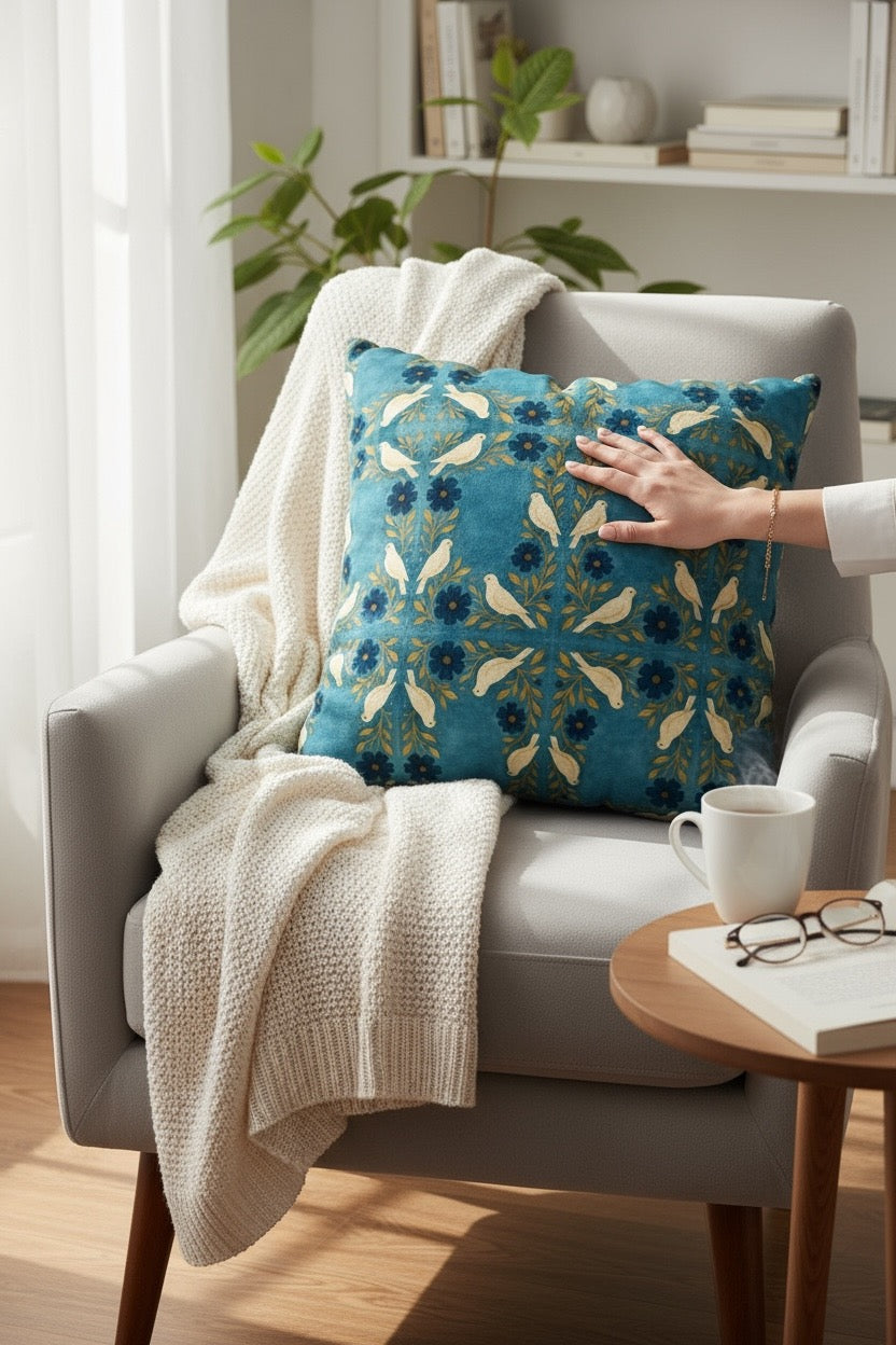 Doves of Peace 18 x 18 Pillow