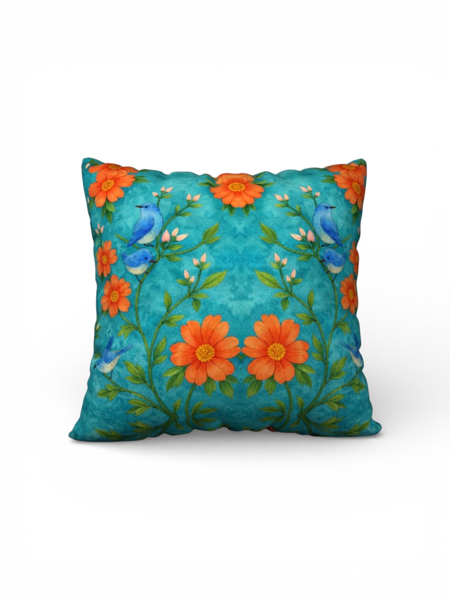 Island Songbird Garden 22 x 22 Pillow Cover