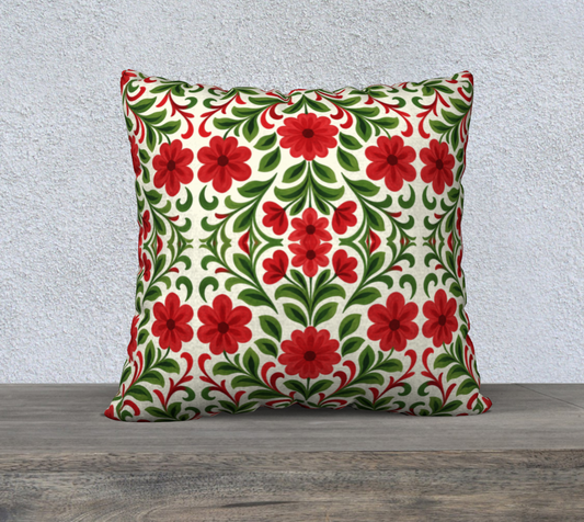 French Country Noel 22 x 22 pillow