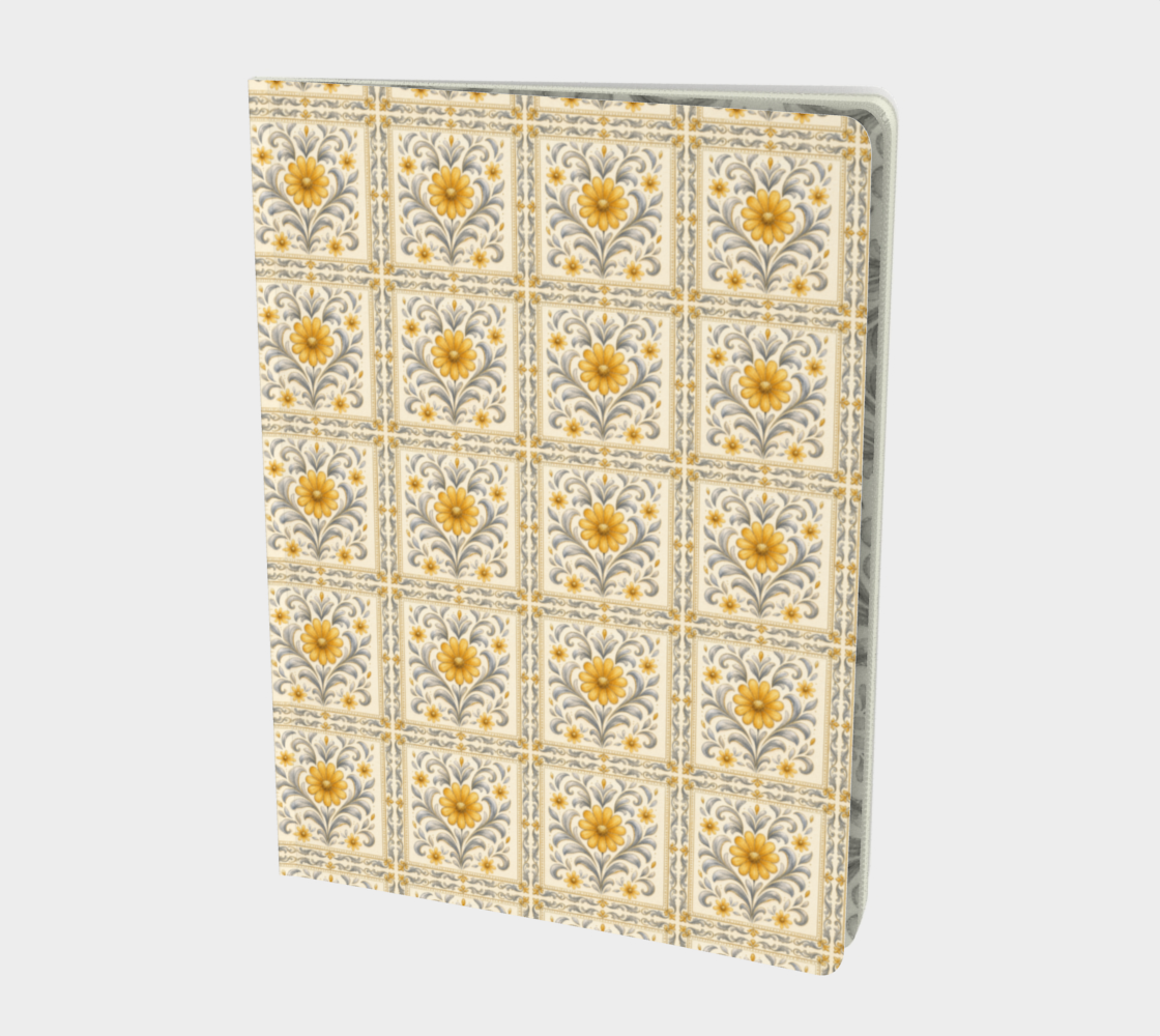 Silver Garden Quilt Notebook