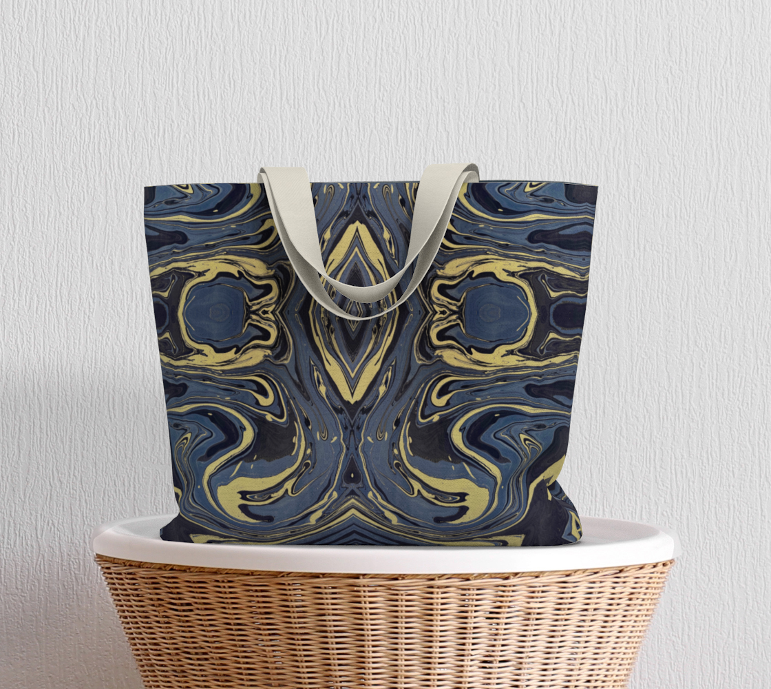 Mendocino Blues Diamond Tote Bag