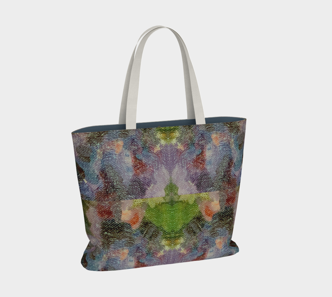 Lilac Waterlilies Tote Bag