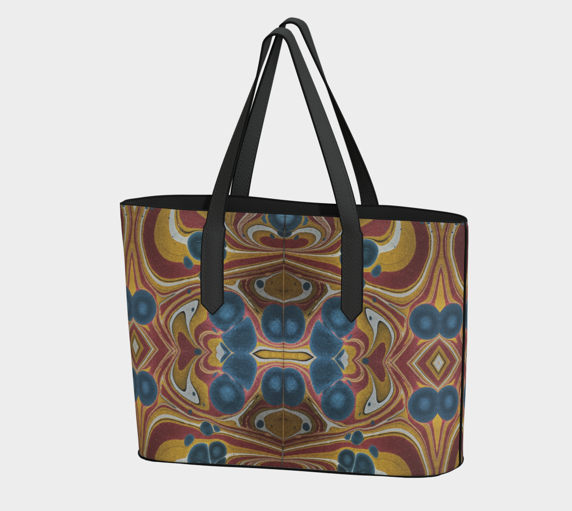 Sundown Revival Vegan Leather Tote Bag