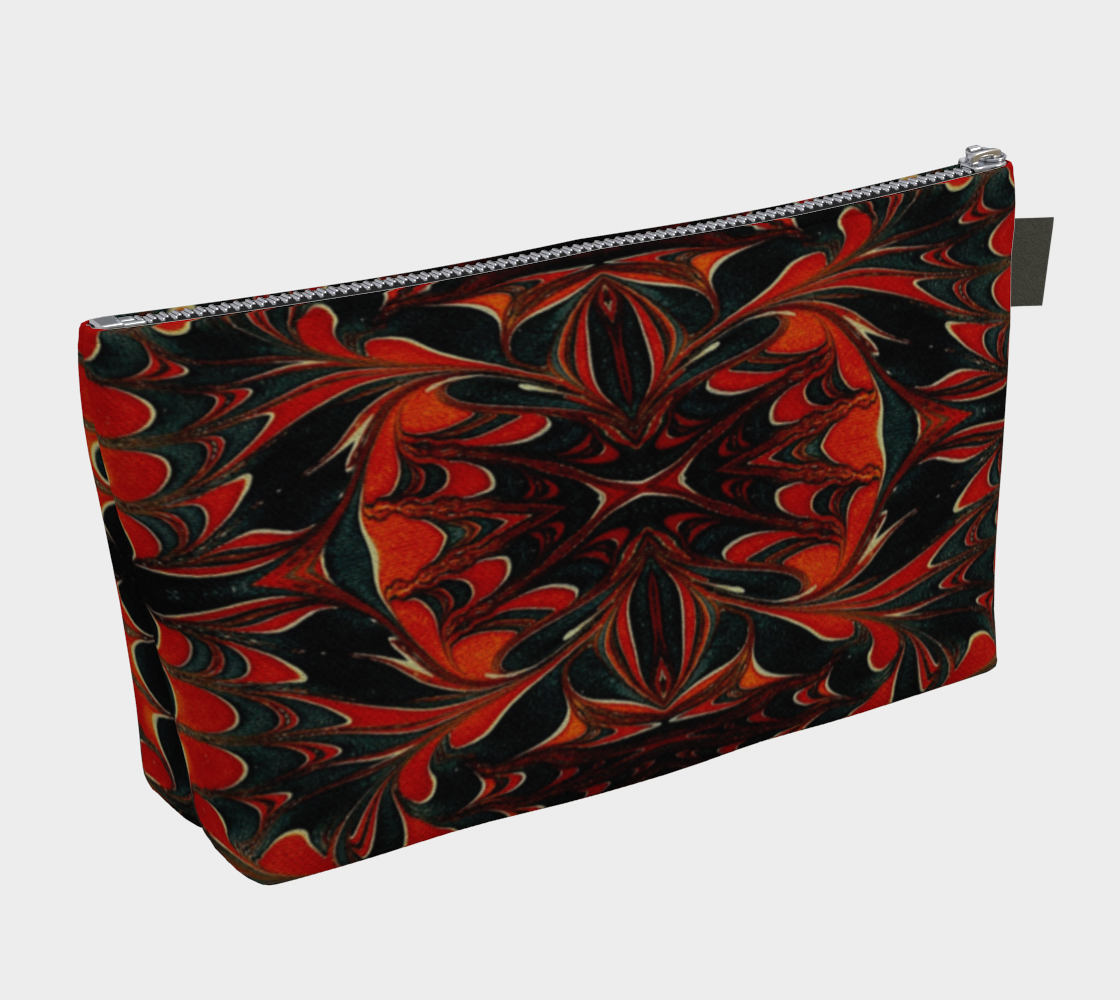Americana Swirl Makeup Bag