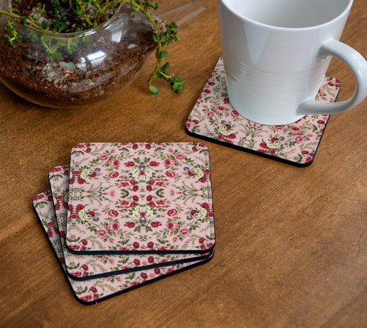 Rose Trellis Coasters