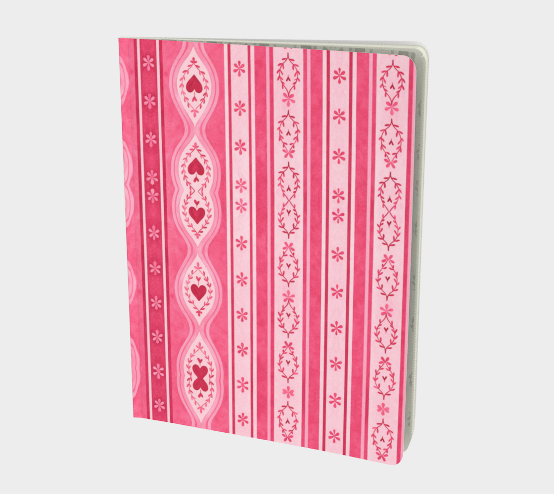 sweetheart folk stripe #1 notebook