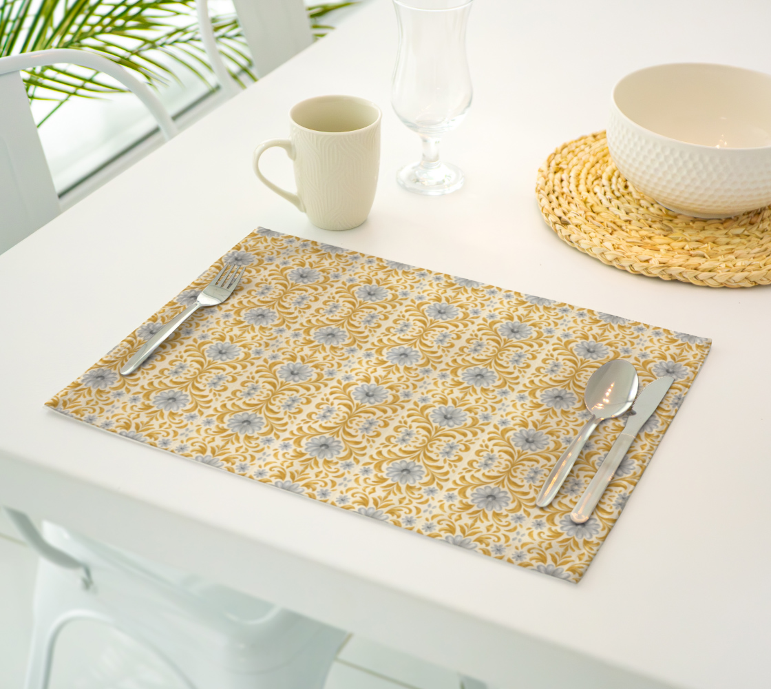 Gilded Garden Placemat