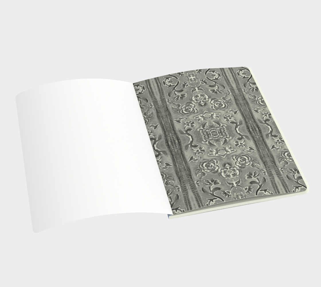 Blue Sky Swirl Notebook