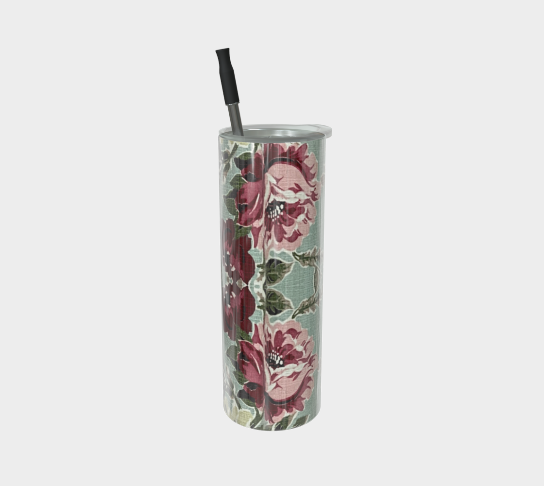 Seafoam Roses Water Bottle