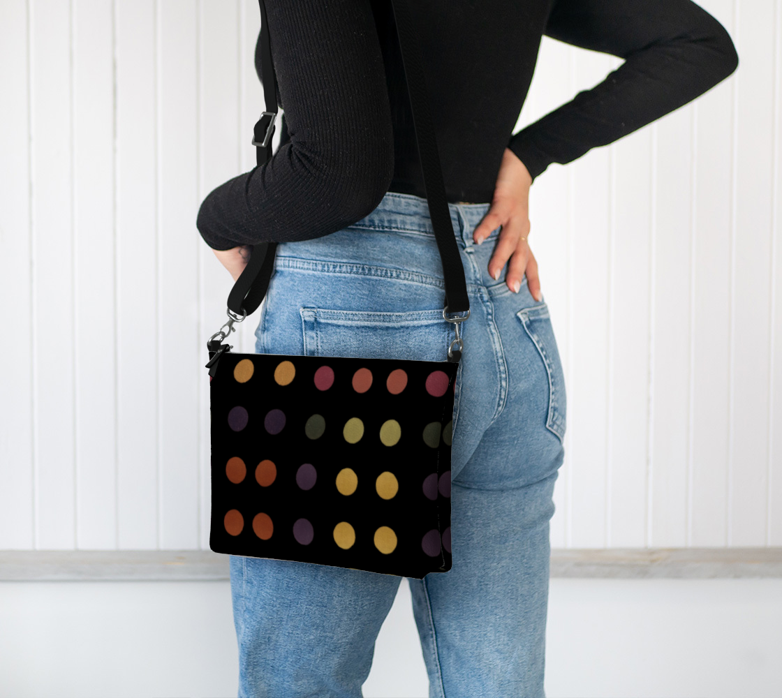 Carnivale Vegan Leather Crossbody Purse