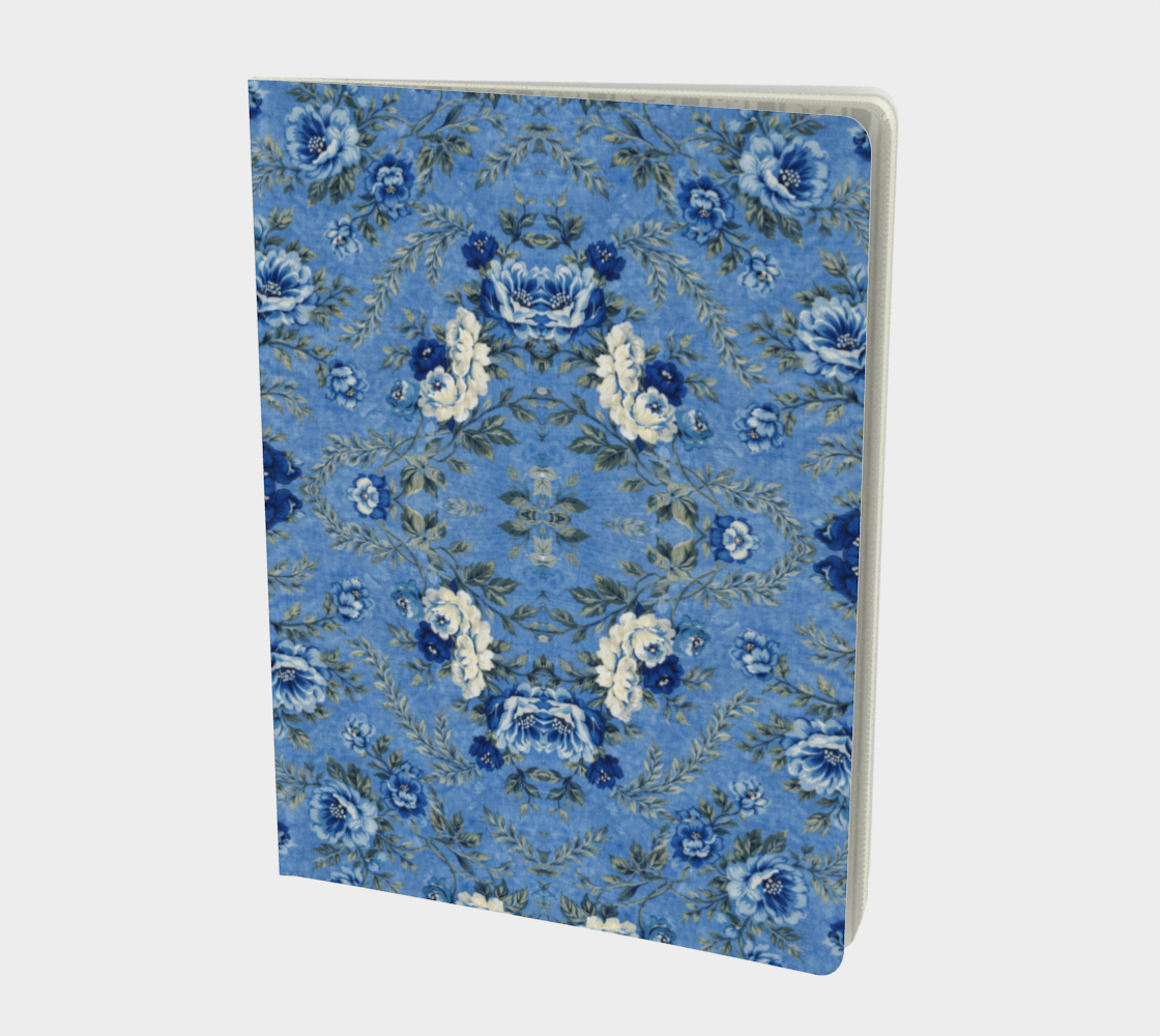 Blue Manor Bloom Notebook