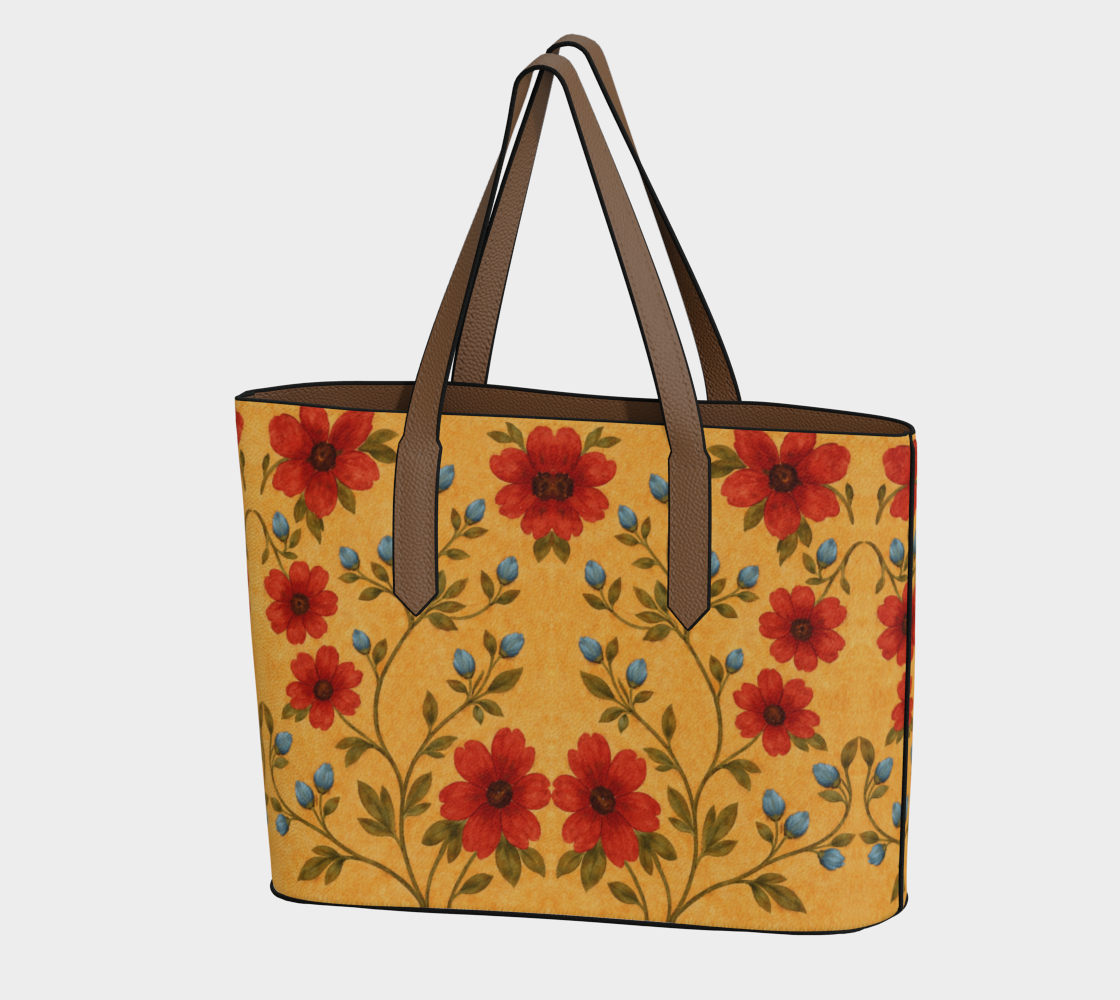 GOLDEN MEADOW LARGE VEGAN TOTE