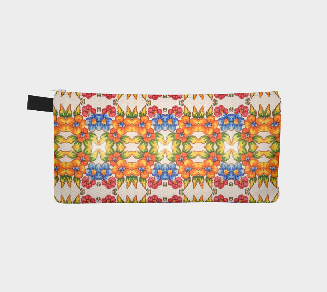 Positano Flowers Pencil Case