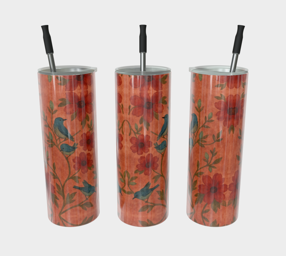 Songbird Bloom Terracotta Water Bottle