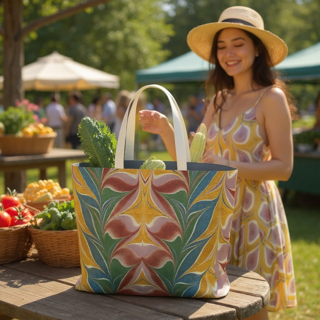 Florentine Flames Tote Bag