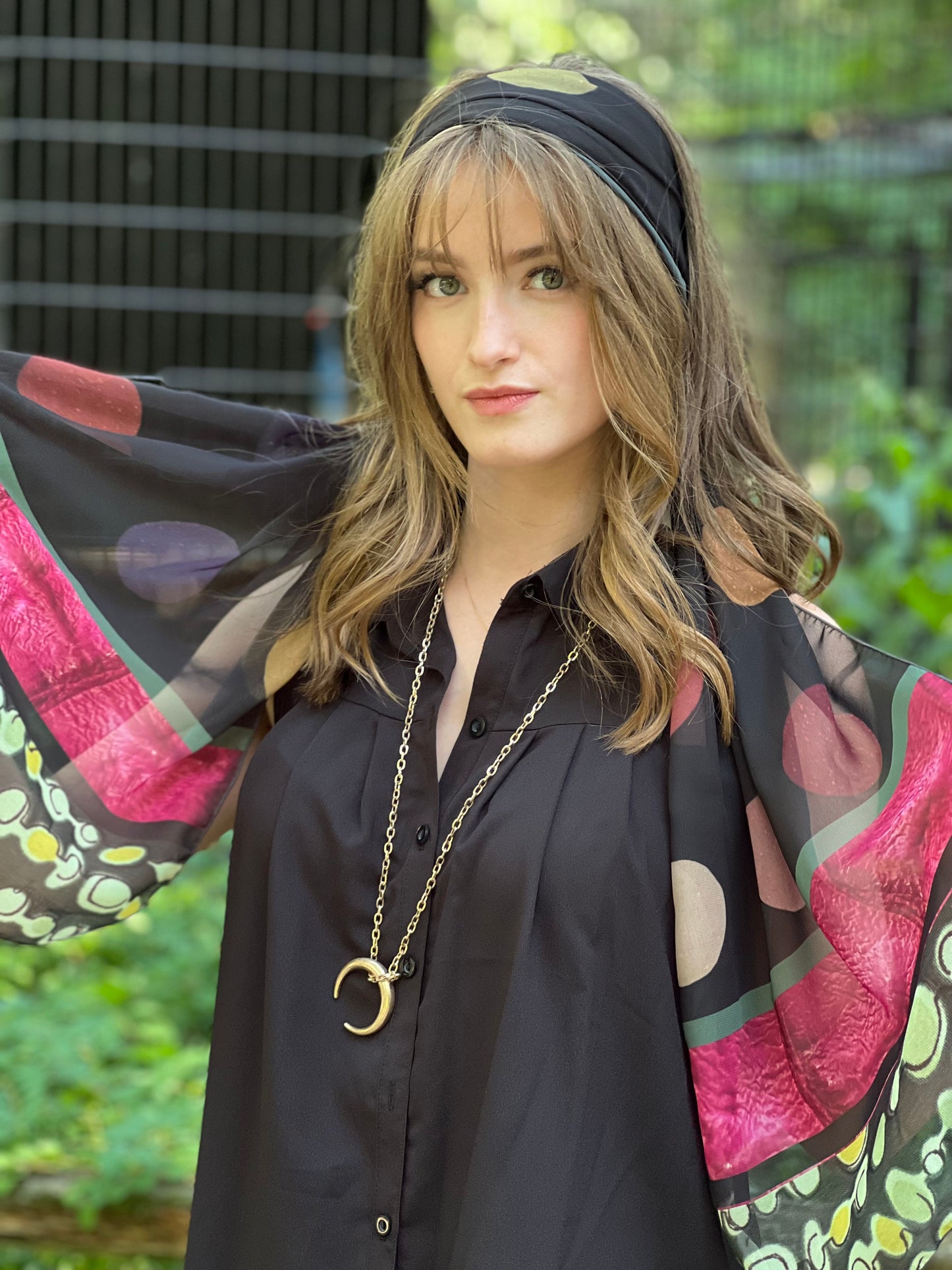 Carnivale Chiffon Scarf