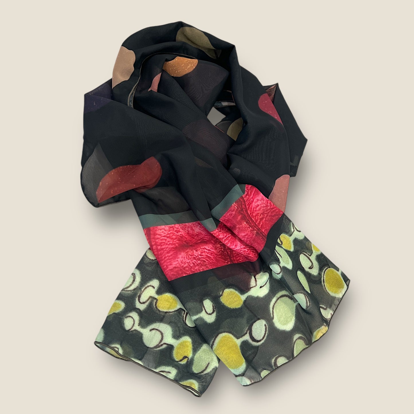 Carnivale Chiffon Scarf