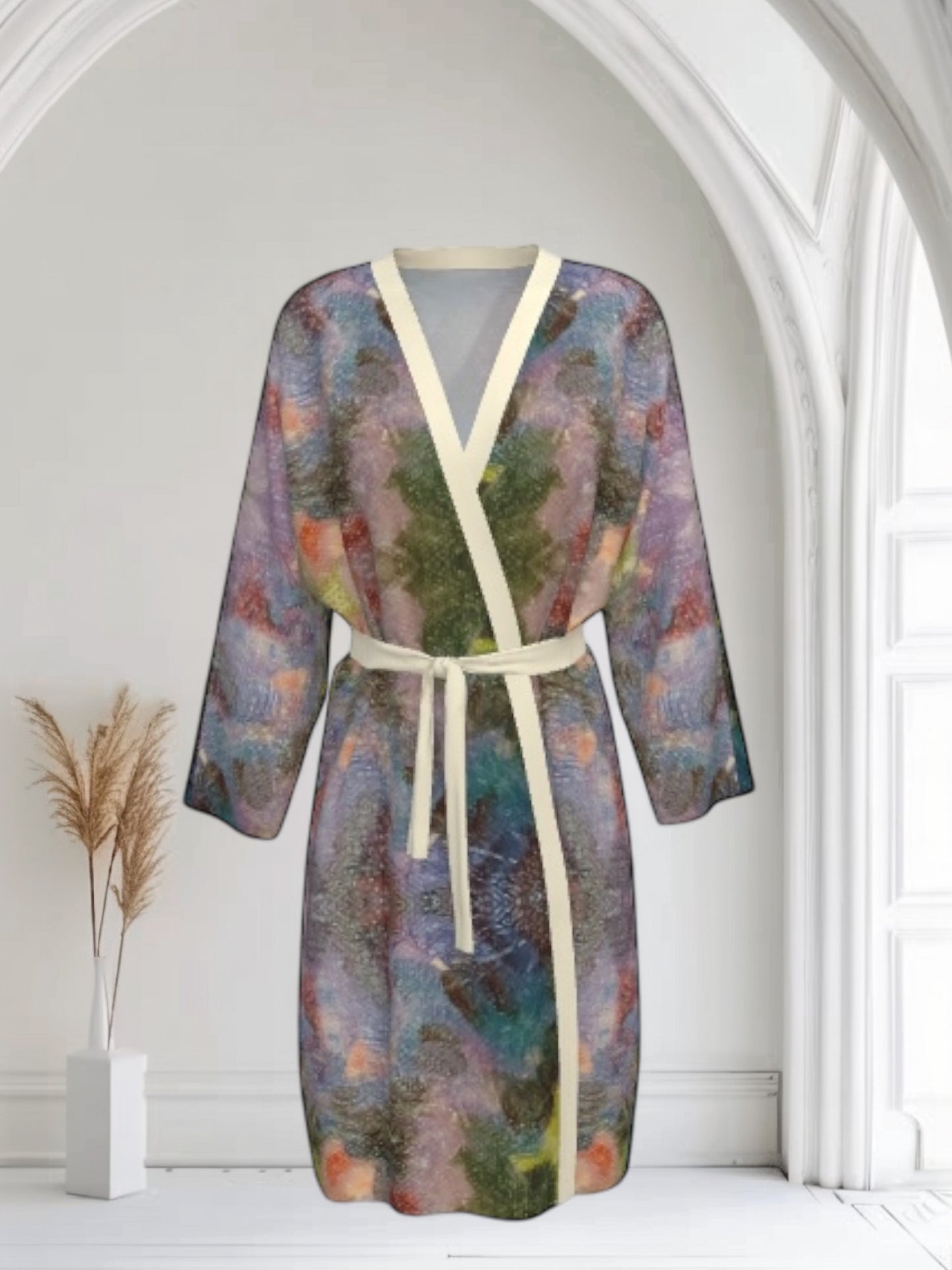 Lilac Waterlilies Robe