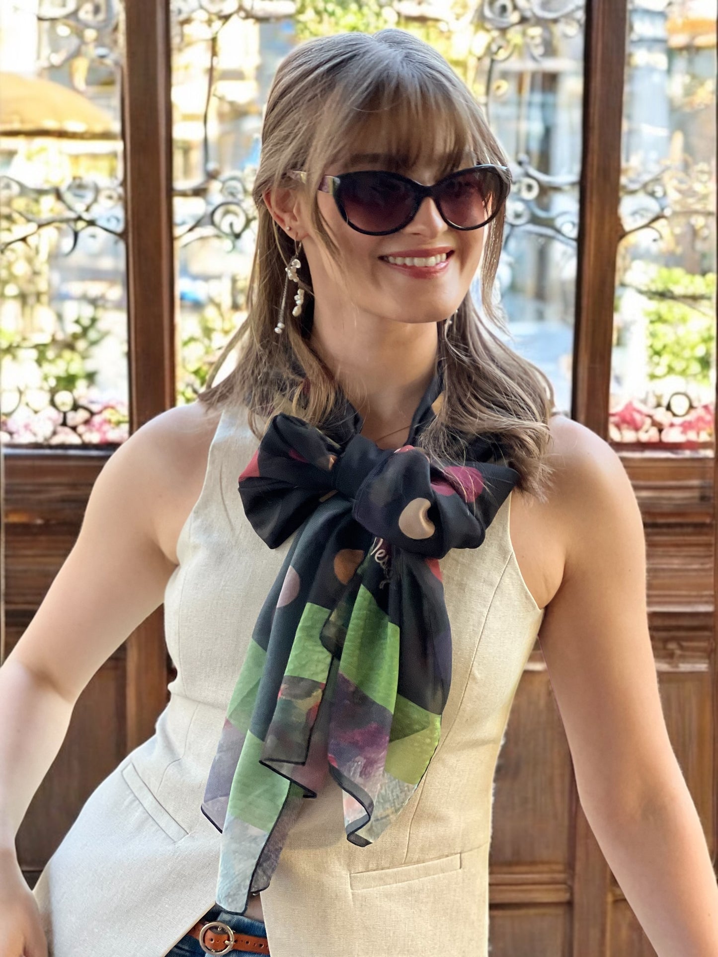 Carnivale Chiffon Scarf