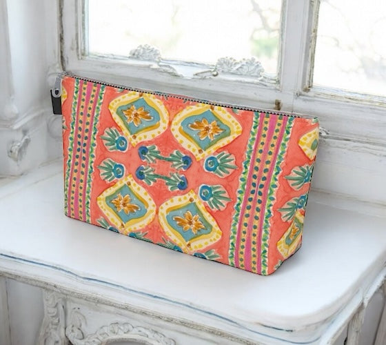 Island Diamonds Makeup Bag