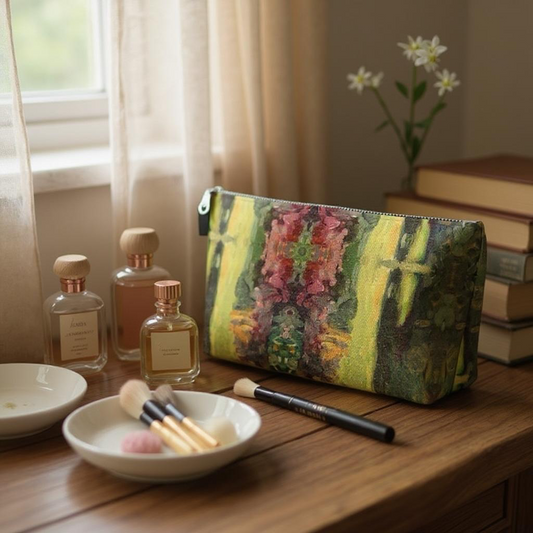 Giverny Gardens Makeup Bag