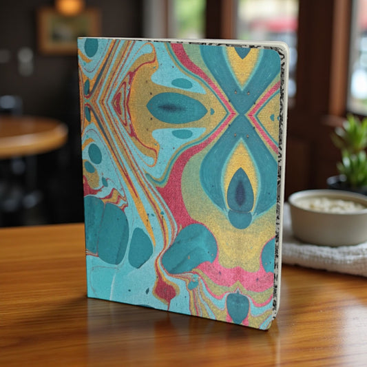 Gilded Currents Butterfly Notebook