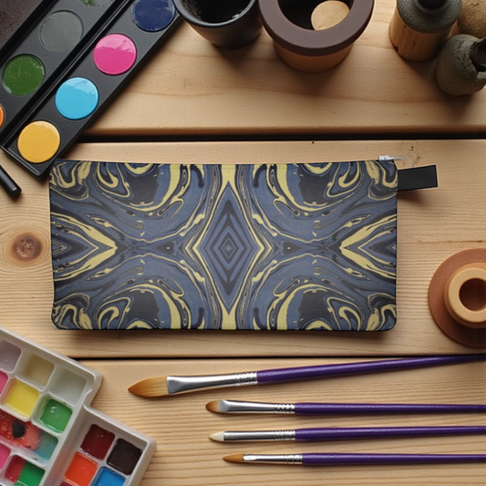 Mendocino Blues Diamond Pencil Case