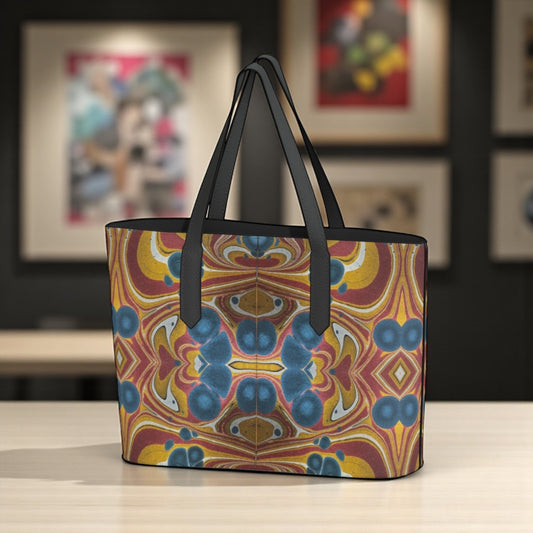 Sundown Revival Vegan Leather Tote Bag