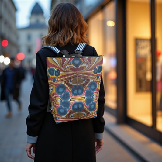 Sundown Revival Vegan Leather Backpack
